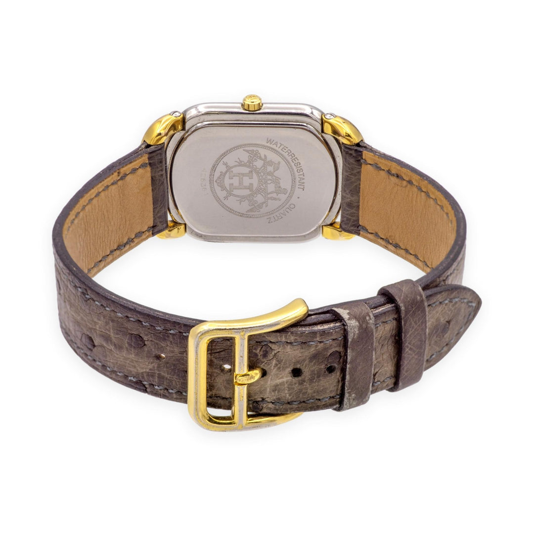 Hermès Rallye Vintage Ladies Quartz Watch RA1.220 Two-Tone 25mm Circa 1990