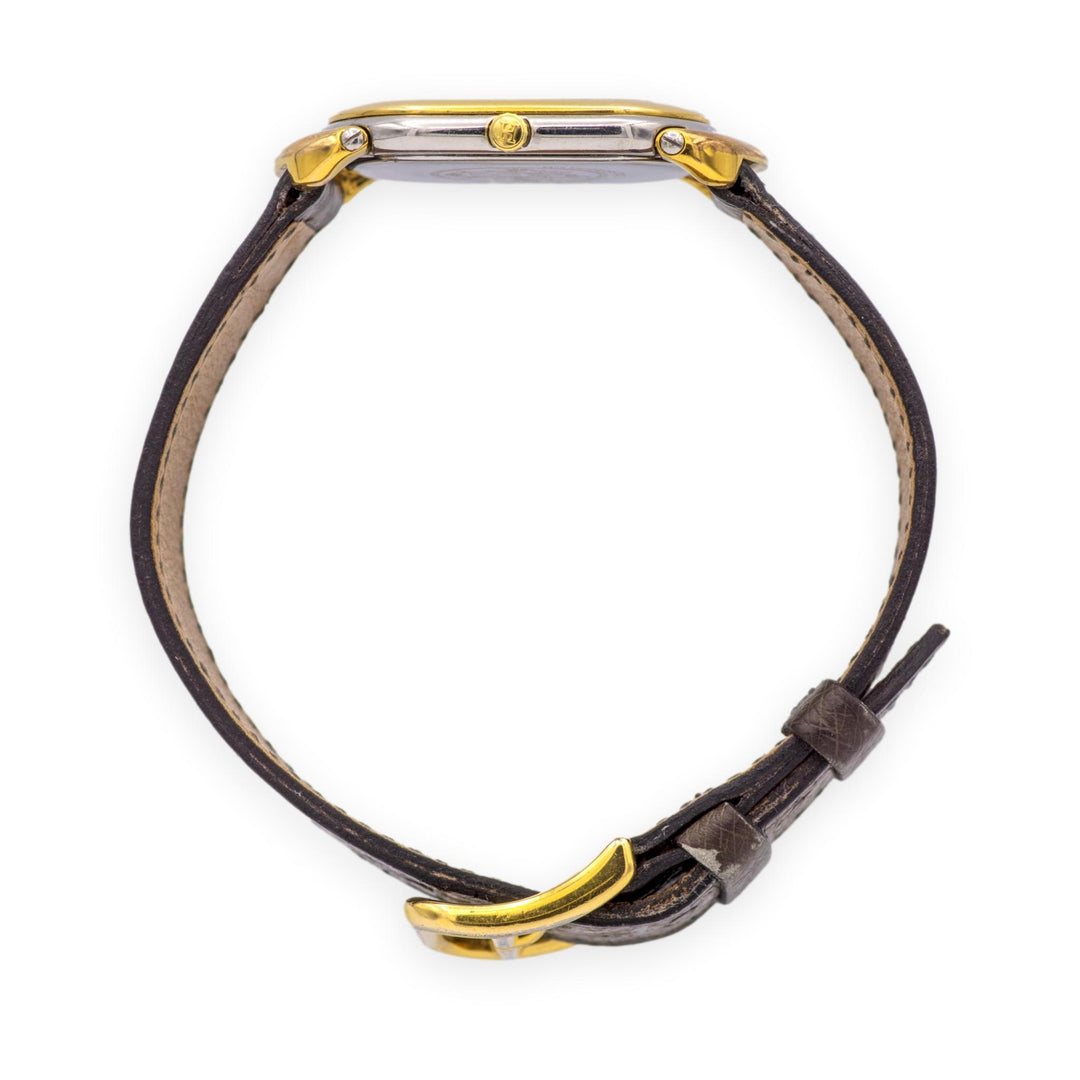 Hermès Rallye Vintage Ladies Quartz Watch RA1.220 Two-Tone 25mm Circa 1990
