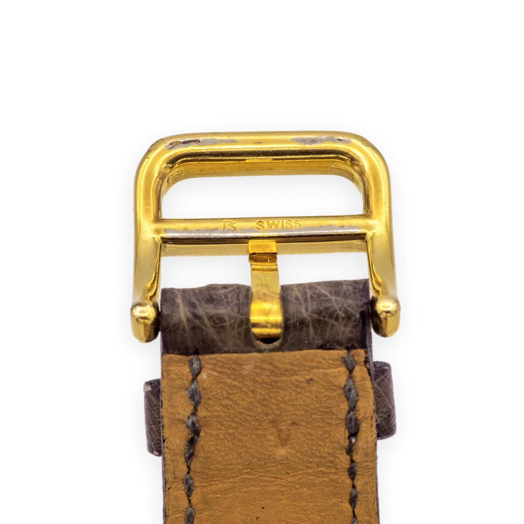 Hermès Rallye Vintage Ladies Quartz Watch RA1.220 Two-Tone 25mm Circa 1990