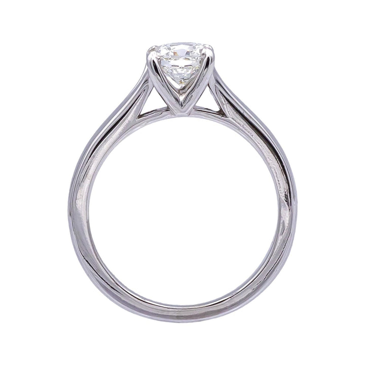 Hearts on Fire Platinum Dream Cut Diamond Engagement Ring 0.76 ct. H VS2 GIA