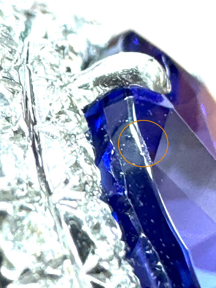 Tiffany & Co. Platinum Double Soleste Round Shape 3ct Tanzanite Diamond Ring