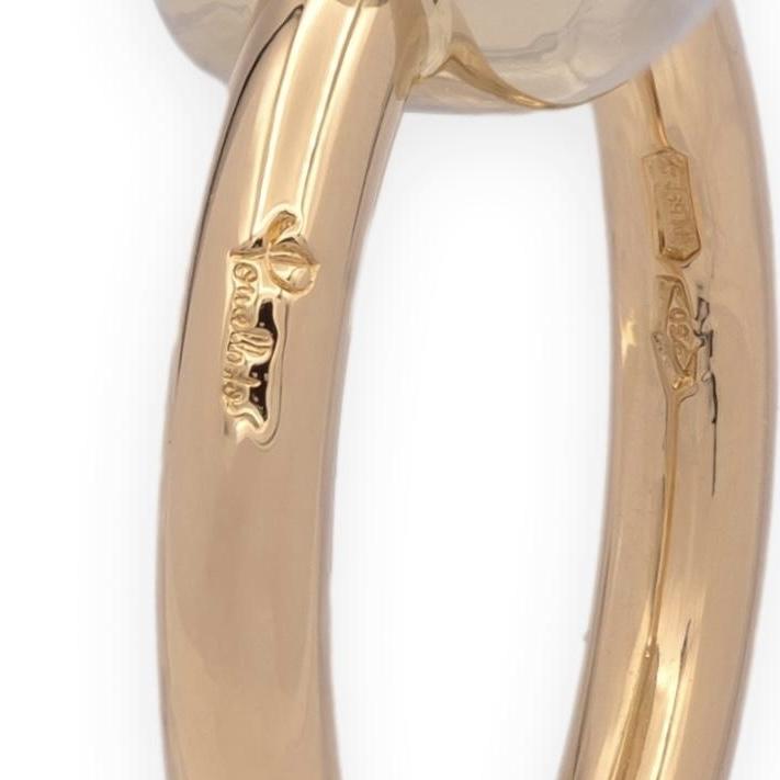 Pomellato Prasiolite Nudo Classic Ring in 18 K Rose Gold -  Size 5.25 10.4mm