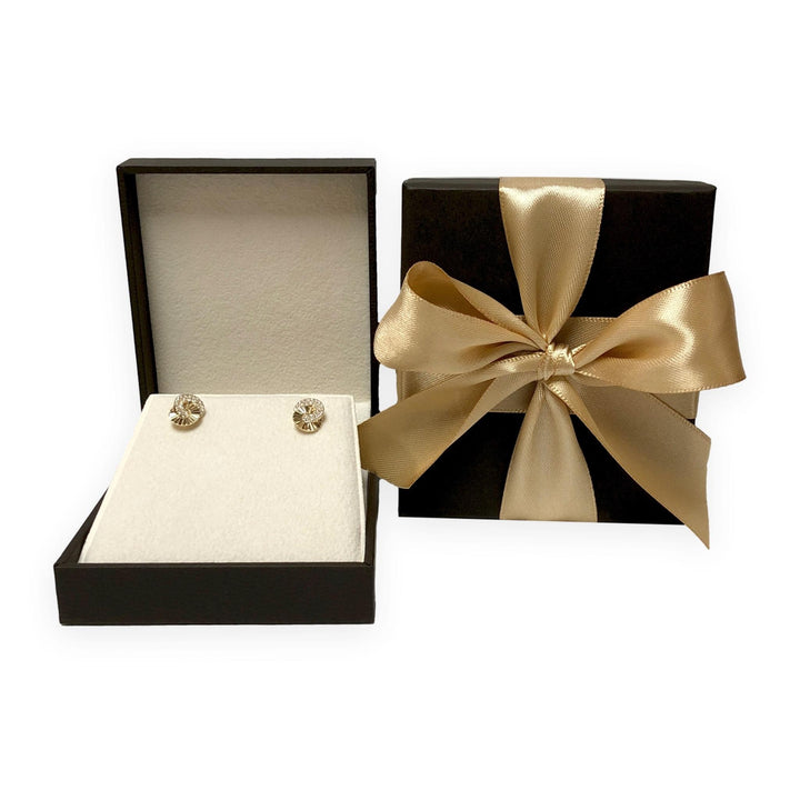 Phillips House 14K Yellow Gold Mini Aura Interlocking Stud Earrings