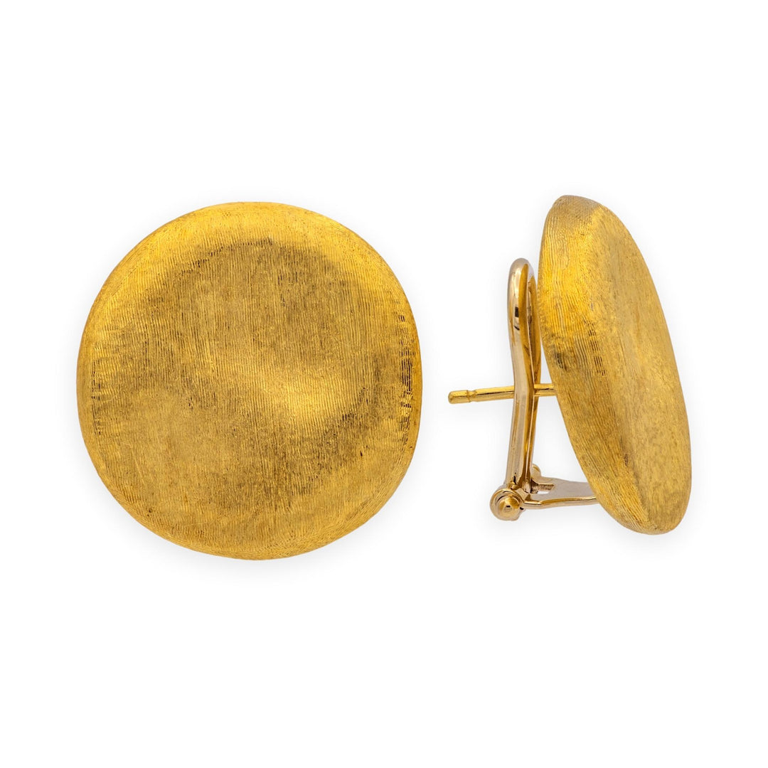 Marco Bicego Africa 18K Yellow Gold Round Stud Earrings, 21mm