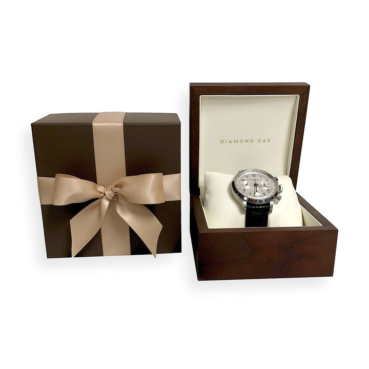 Baume & Mercier Capeland 65716 44mm Chronograph SS Automatic Watch White Dial