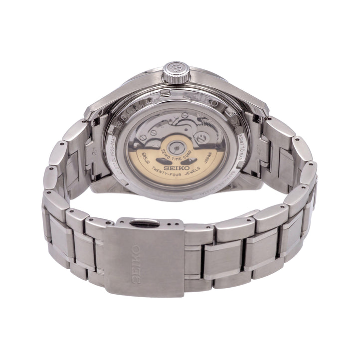 Seiko Presage SPB415 Automatic Watch with Open-Heart Design and Sub-Dial