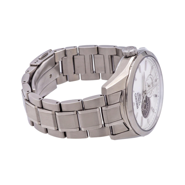 Seiko Presage SPB415 Automatic Watch with Open-Heart Design and Sub-Dial