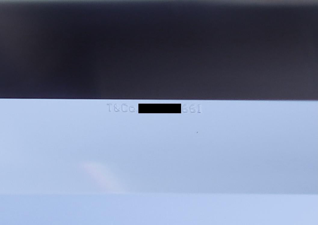 Tiffany & Co. Soleste 1.12 Ct Center Emerald Cut Halo Engagement Ring - F VVS2