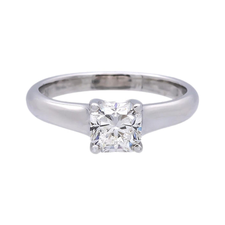 Tiffany & Co. Lucida Diamond Engagement Ring .87ct EVS2 in Platinum