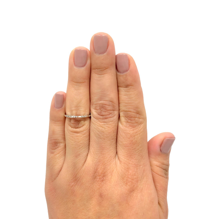 Tiffany & Co. Platinum True Wedding Band Ring, 1.5mm, Size 6