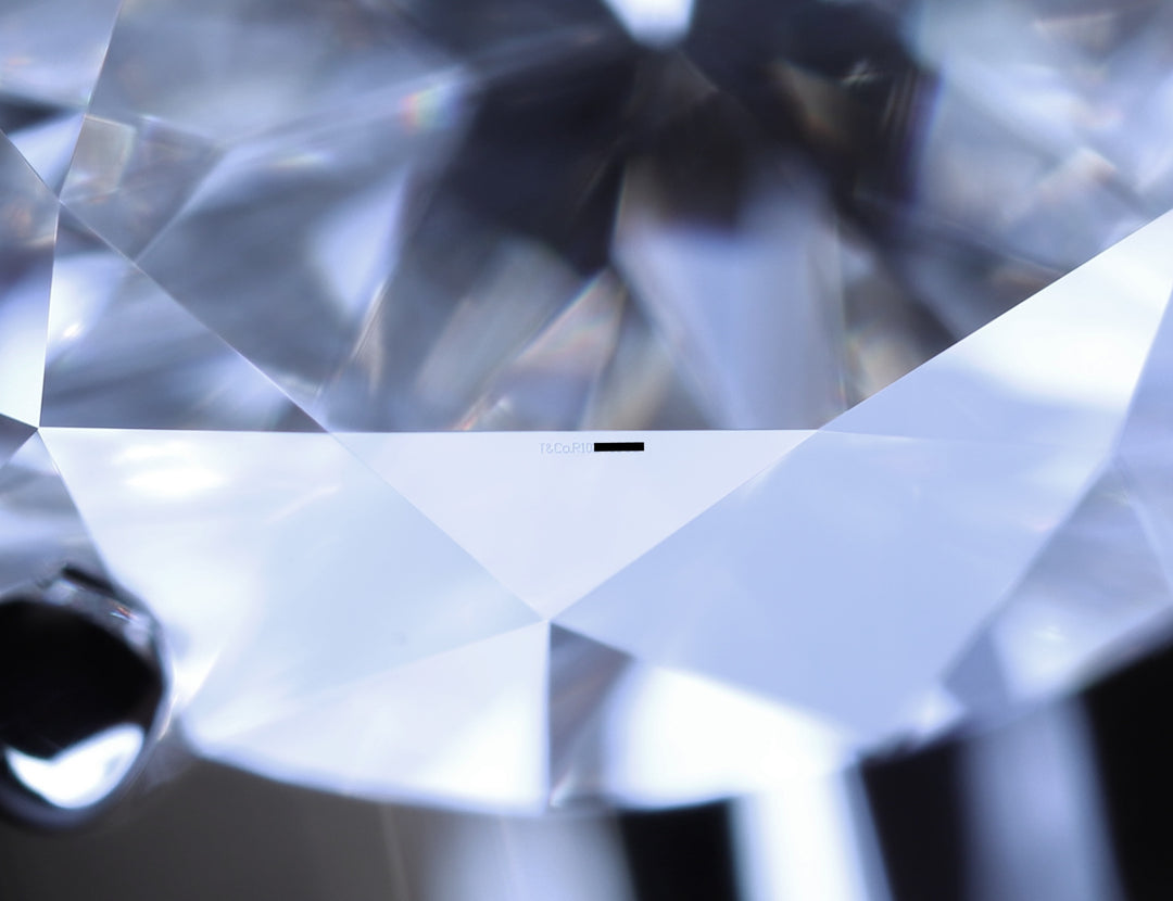 Tiffany & Co. Platinum .95ct E VS2 Oval Diamond Engagement Ring