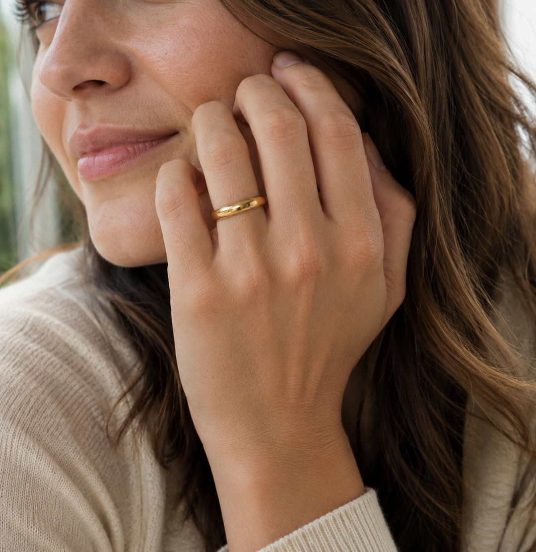 Tiffany & Co. Forever 18K Yellow Gold Wedding Band, 4.5mm, Size 6.75