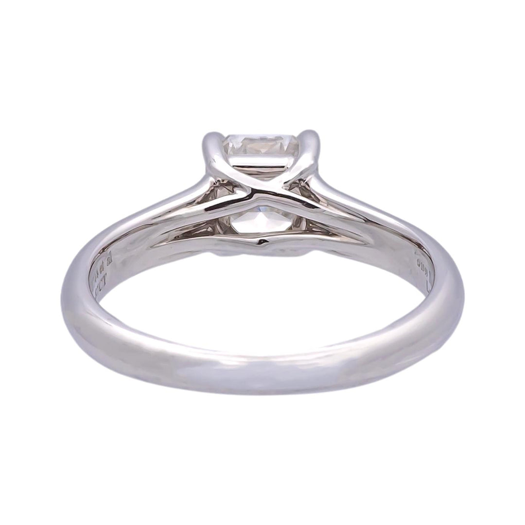 Tiffany & Co. Lucida Diamond Engagement Ring .87ct EVS2 in Platinum