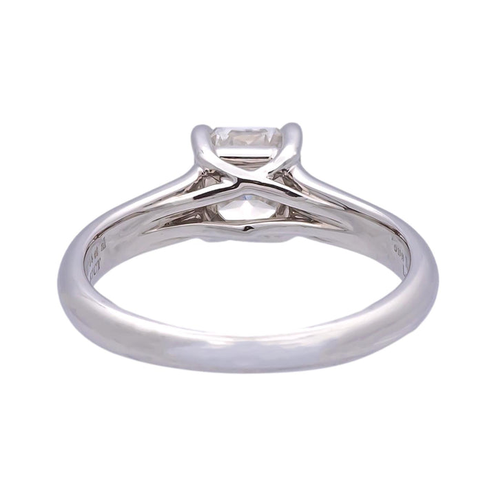 Tiffany & Co. Lucida Diamond Engagement Ring .87ct EVS2 in Platinum