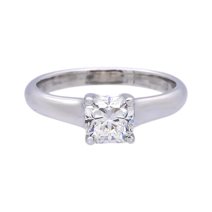 Tiffany & Co. Lucida Diamond Engagement Ring .87ct EVS2 in Platinum