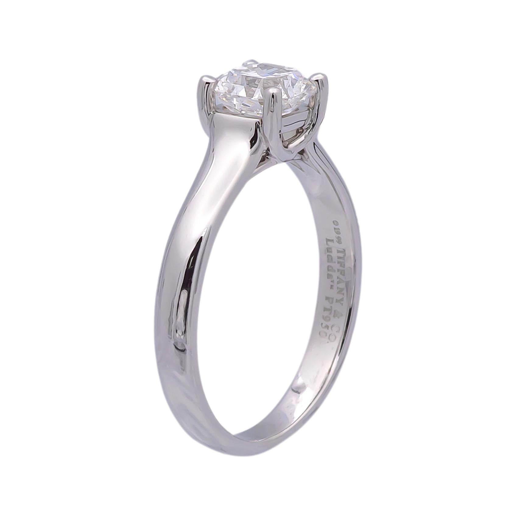 Tiffany & Co. Lucida Diamond Engagement Ring .87ct EVS2 in Tiffany & Co. Lucida Diamond Engagement Ring .87ct EVS2 in