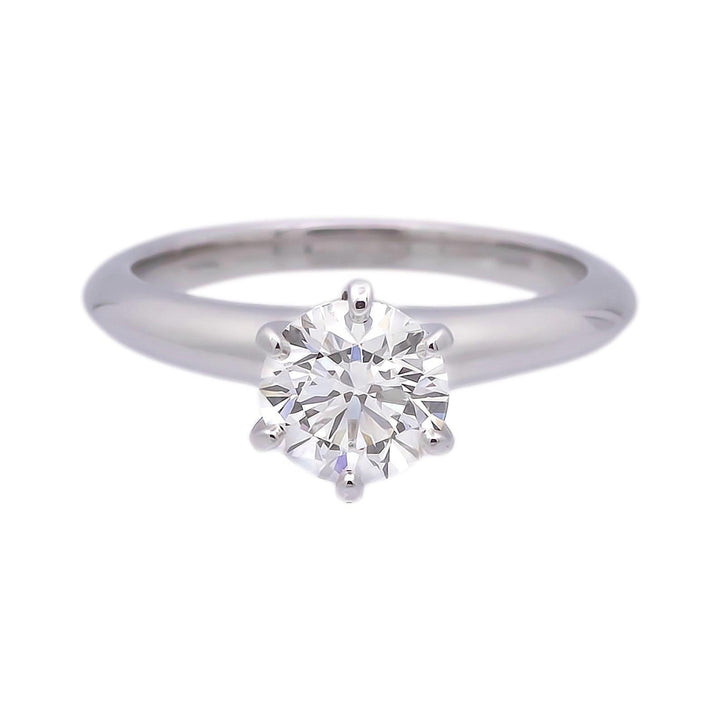 Coming Soon- Tiffany & Co. Platinum 1.24 ct H VS2 Round Diamond Solitaire Engagement Ring