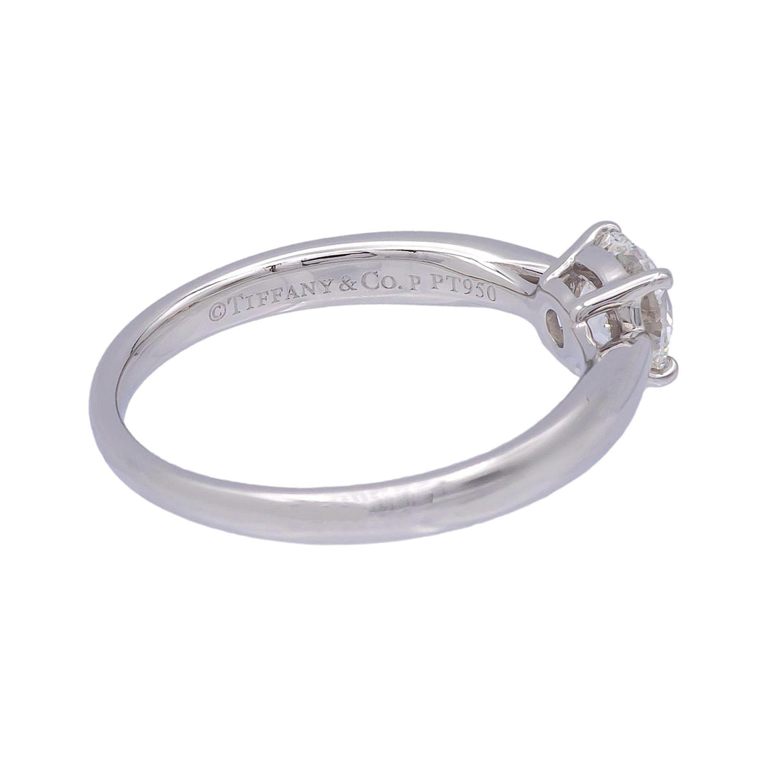 Tiffany & Co. Platinum Harmony Diamond Engagement Ring 0.61 cts. Round  G VS1