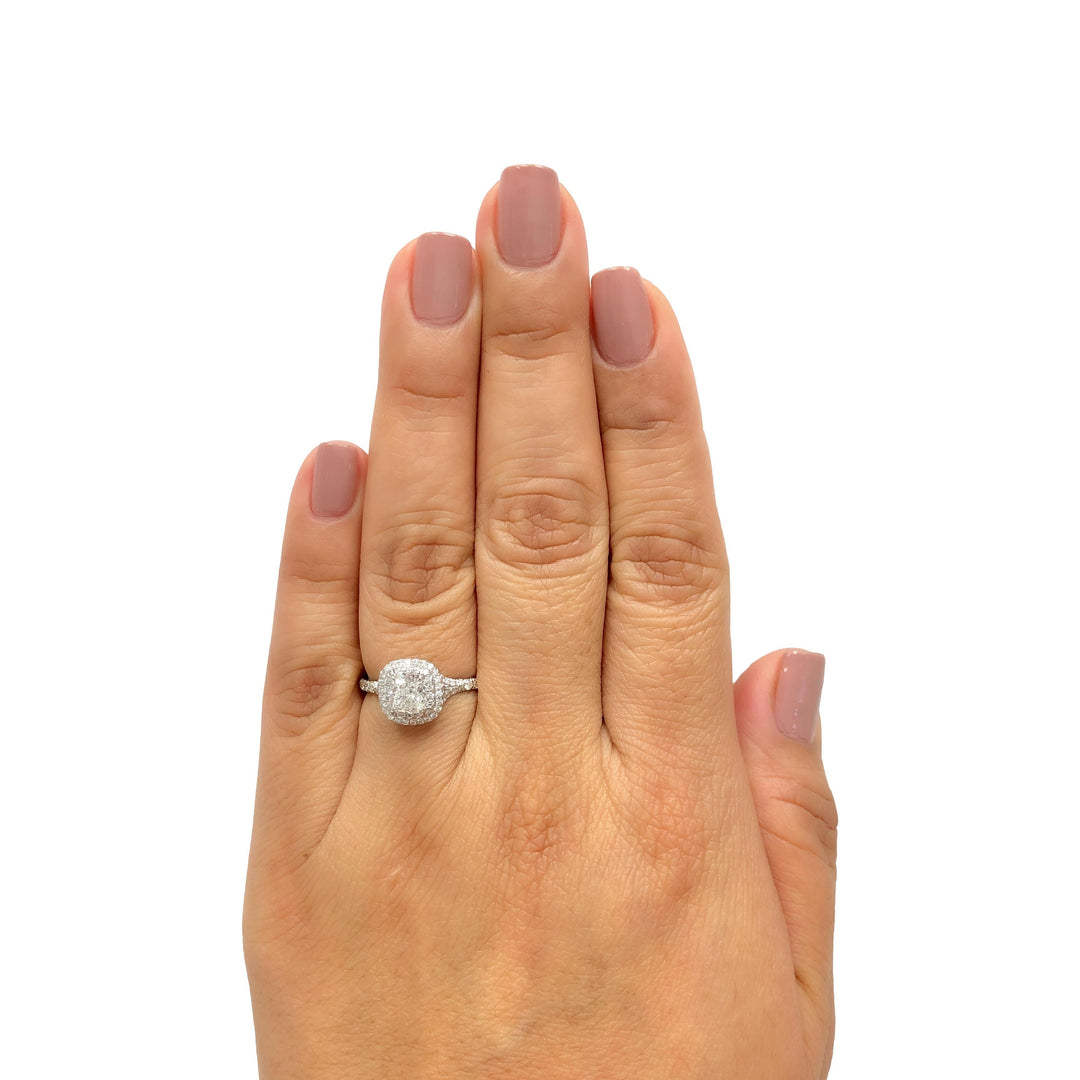 Wedding Ring Cushion Cut Tiffany And Co Soleste Ring Tiffany