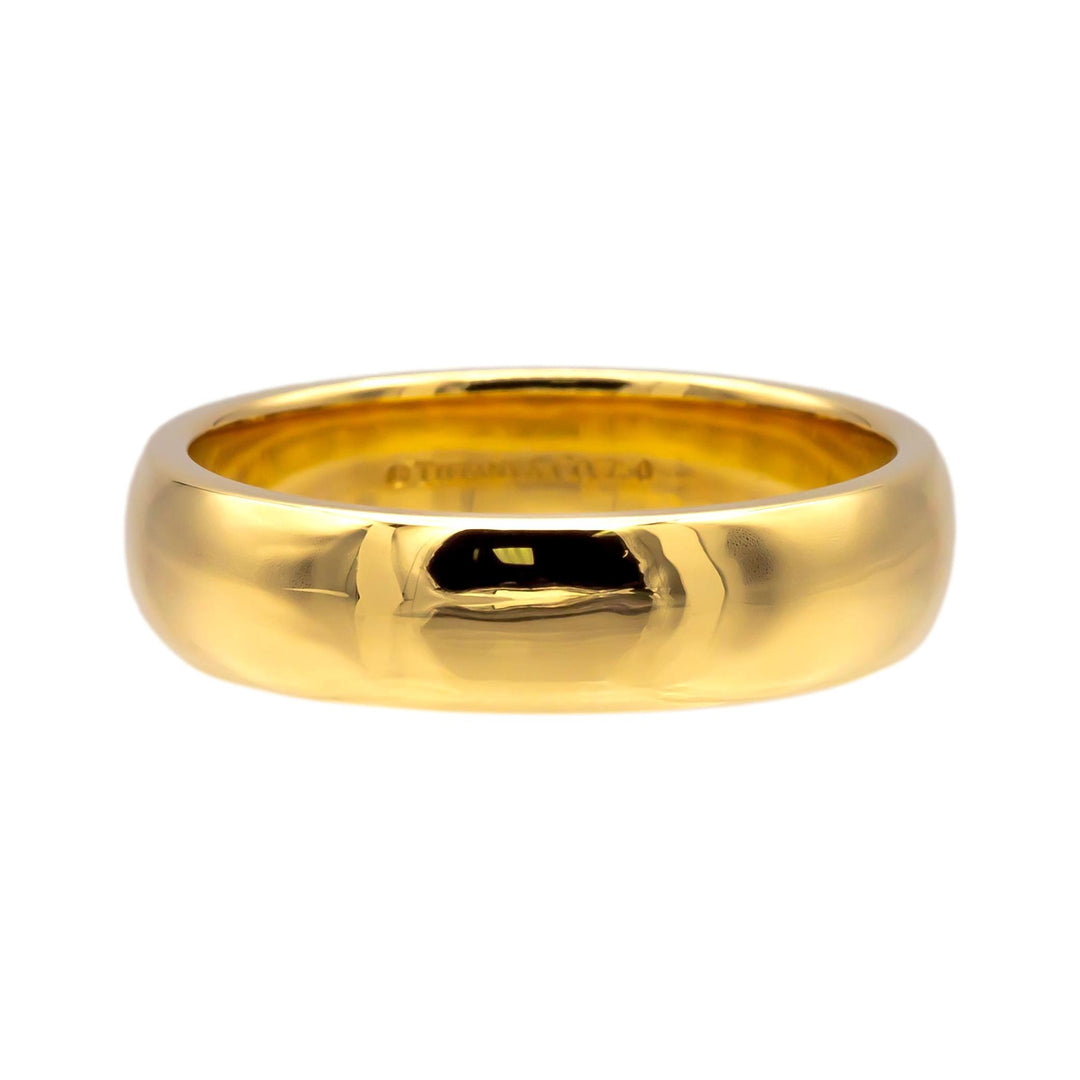 Tiffany & Co. Men’s 18K Yellow Gold Forever Wedding Band, Size 10