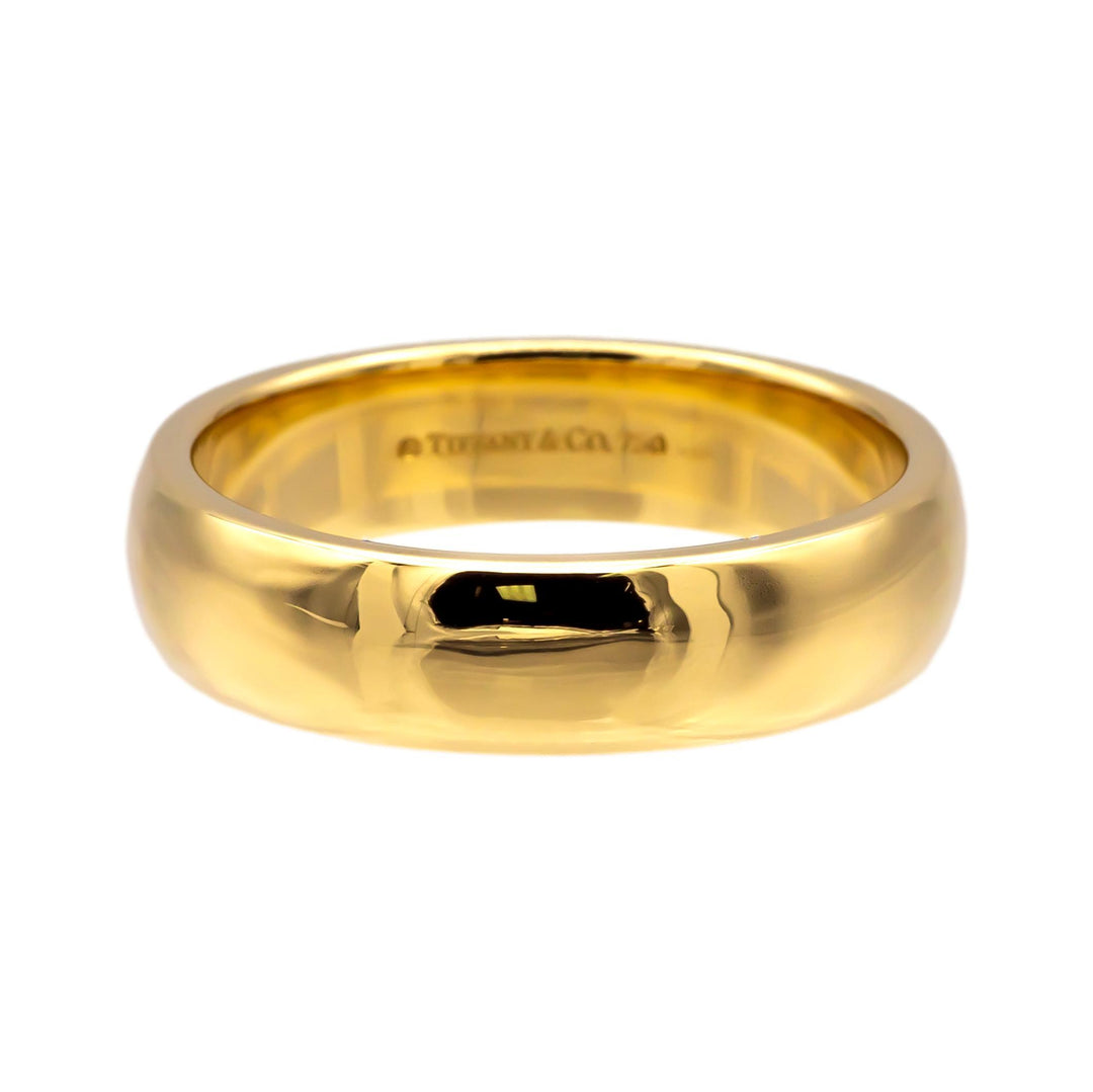 Tiffany & Co. Men’s 18K Yellow Gold Forever Wedding Band, Size 10