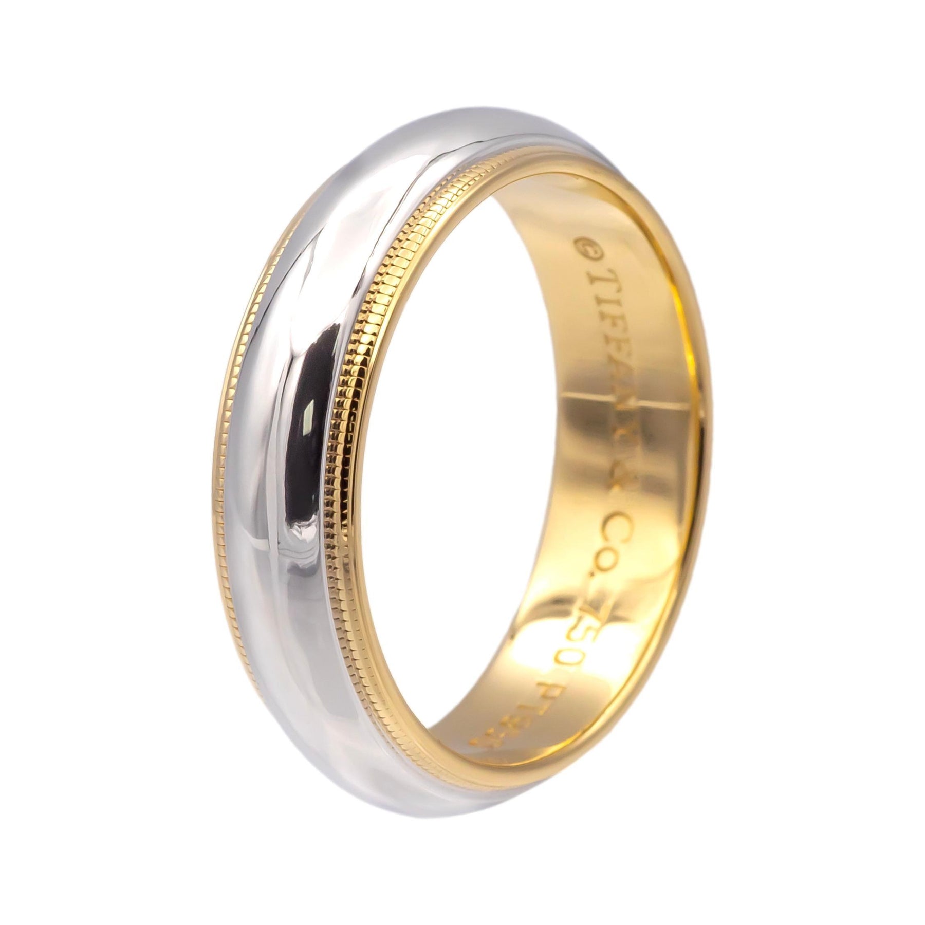 Milgrain Tiffany Legacy Ring Tiffany Together Milgrain Band Ring