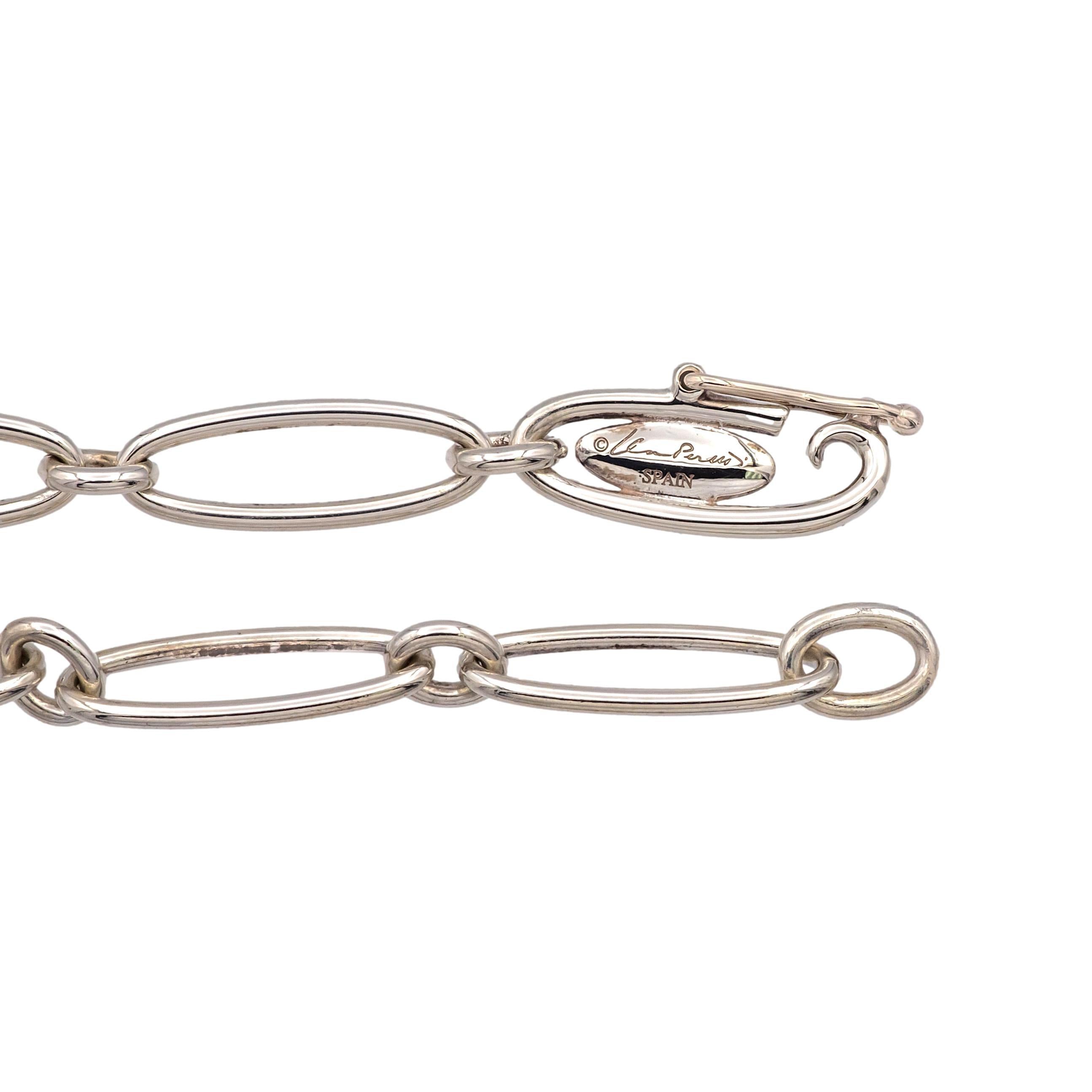 【Tiffany & Co】Elsa Peretti Starfish ブレスレット Tiffany and Co Silver Peretti Starfish Link Bracelet Bangle