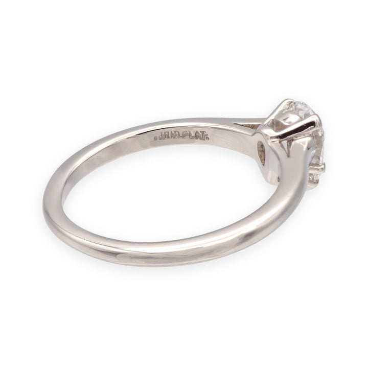 Tiffany & Co. Mid-Century Platinum .54 ct Pear Shape Diamond Engagement Ring