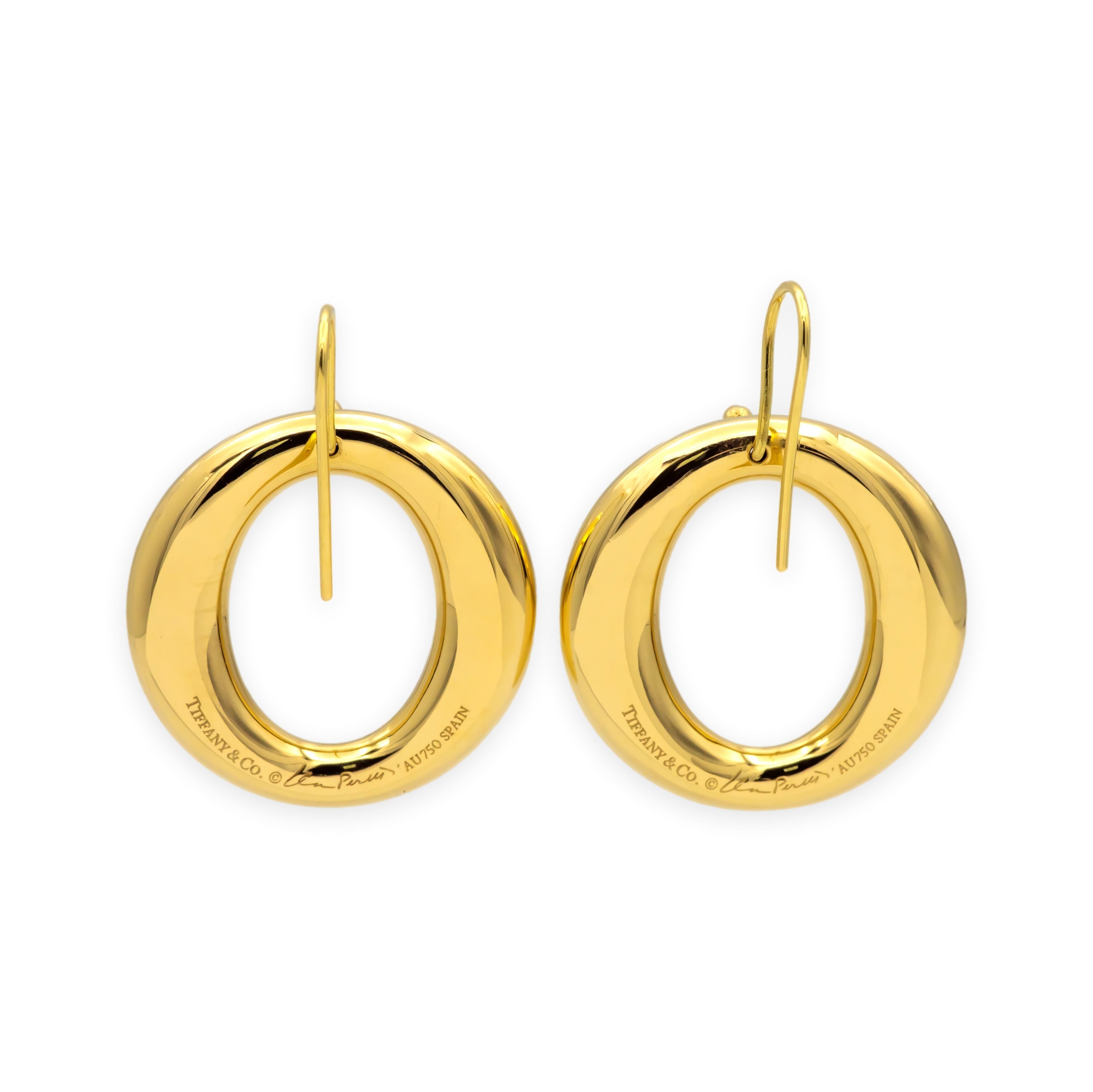 Vintage Tiffany & Co. Elsa Peretti 18K Yellow Gold Sevillana