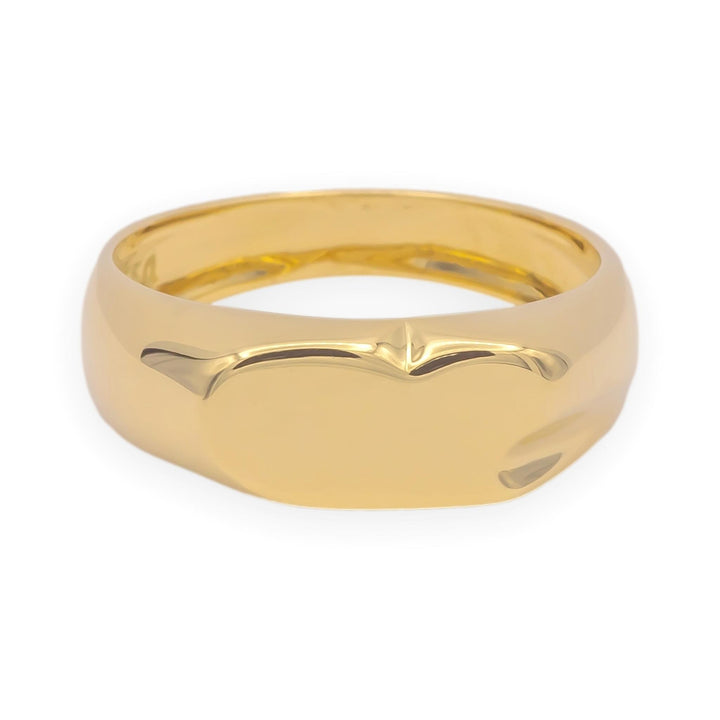 Tiffany & Co. Elsa Peretti Vintage 18K Yellow Gold Full Heart Ring