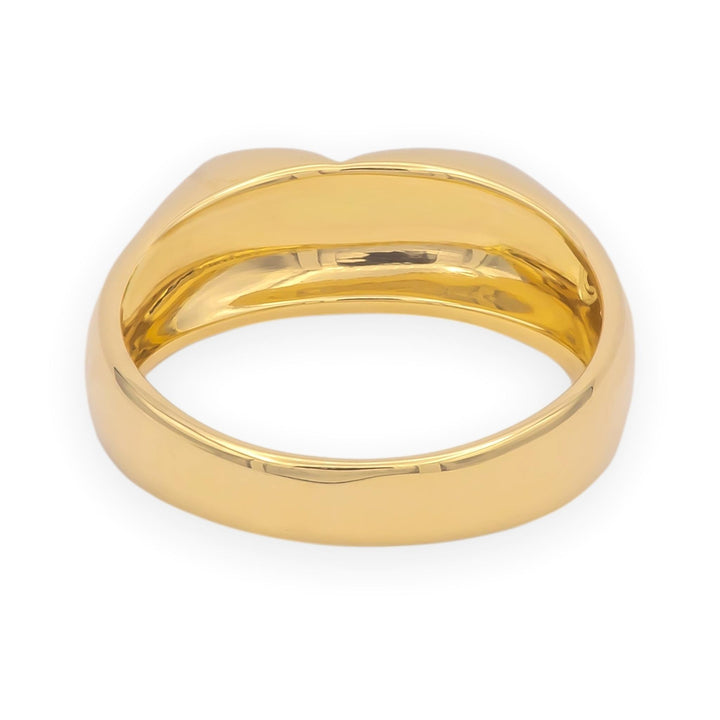Tiffany & Co. Elsa Peretti Vintage 18K Yellow Gold Full Heart Ring