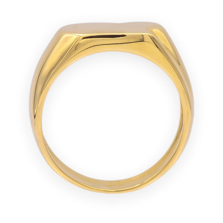 Tiffany & Co. Elsa Peretti Vintage 18K Yellow Gold Full Heart Ring