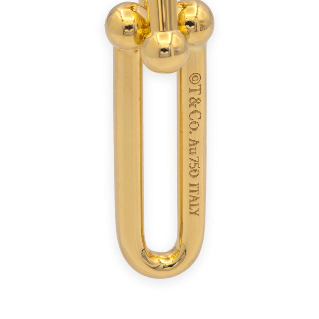 Tiffany & Co. 18K Yellow Gold HardWear Elongated Link Pendant Necklace – Large