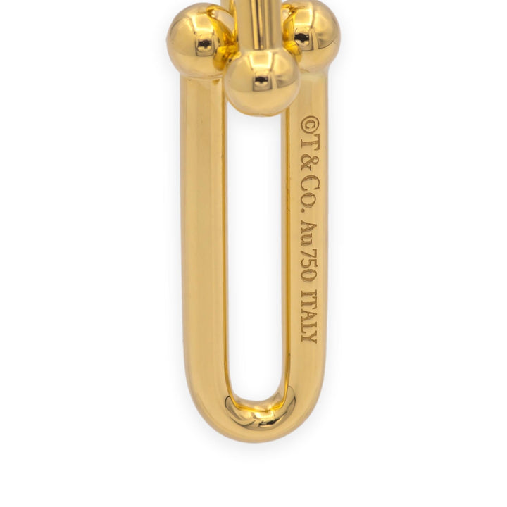 Tiffany & Co. 18K Yellow Gold HardWear Elongated Link Pendant Necklace – Large