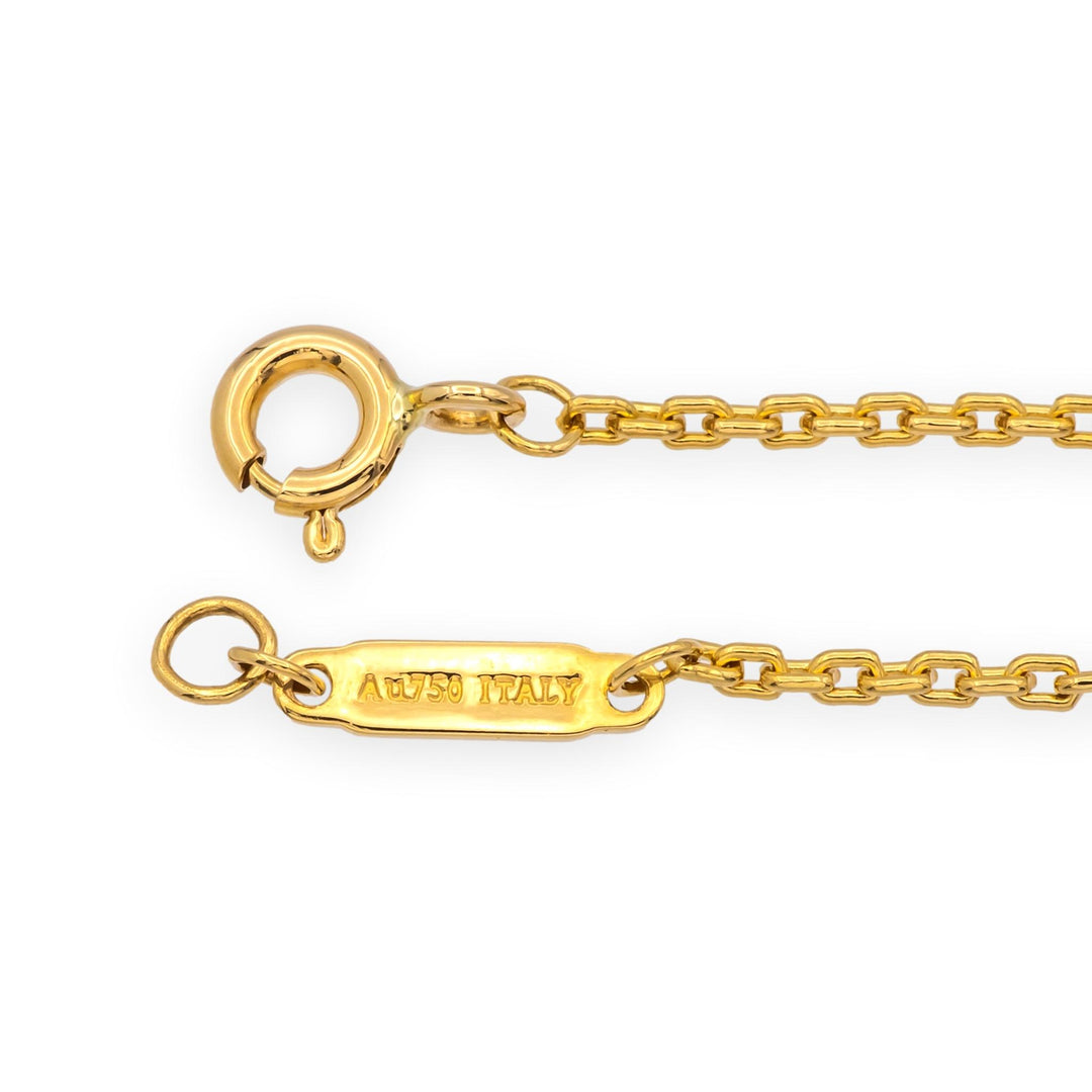 Tiffany & Co. 18K Yellow Gold HardWear Elongated Link Pendant Necklace – Large