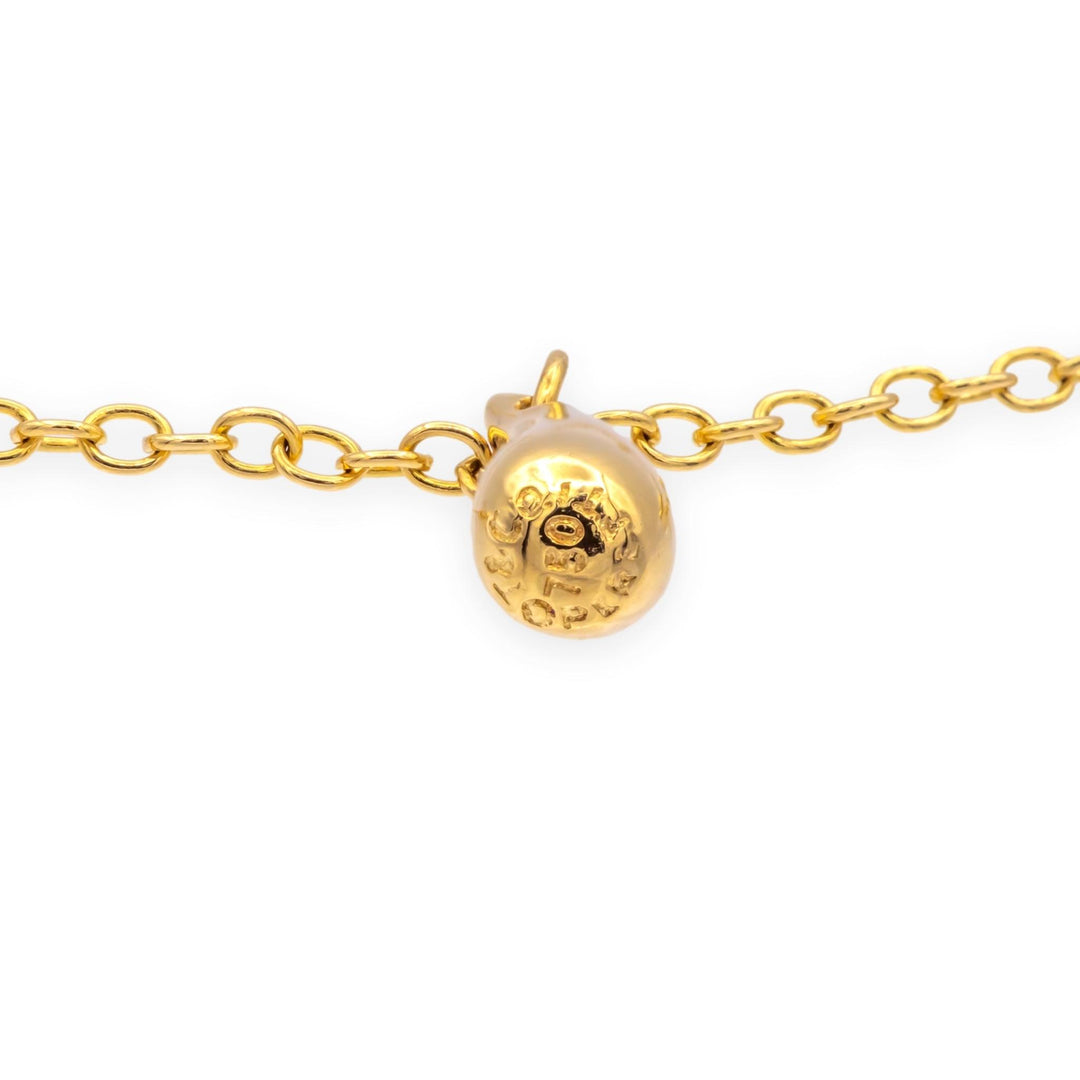 Vintage Tiffany & Co. Elsa Peretti 18K Yellow Gold 5 Teardrop Bracelet