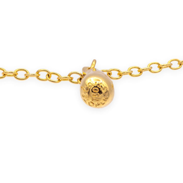 Vintage Tiffany & Co. Elsa Peretti 18K Yellow Gold 5 Teardrop Bracelet