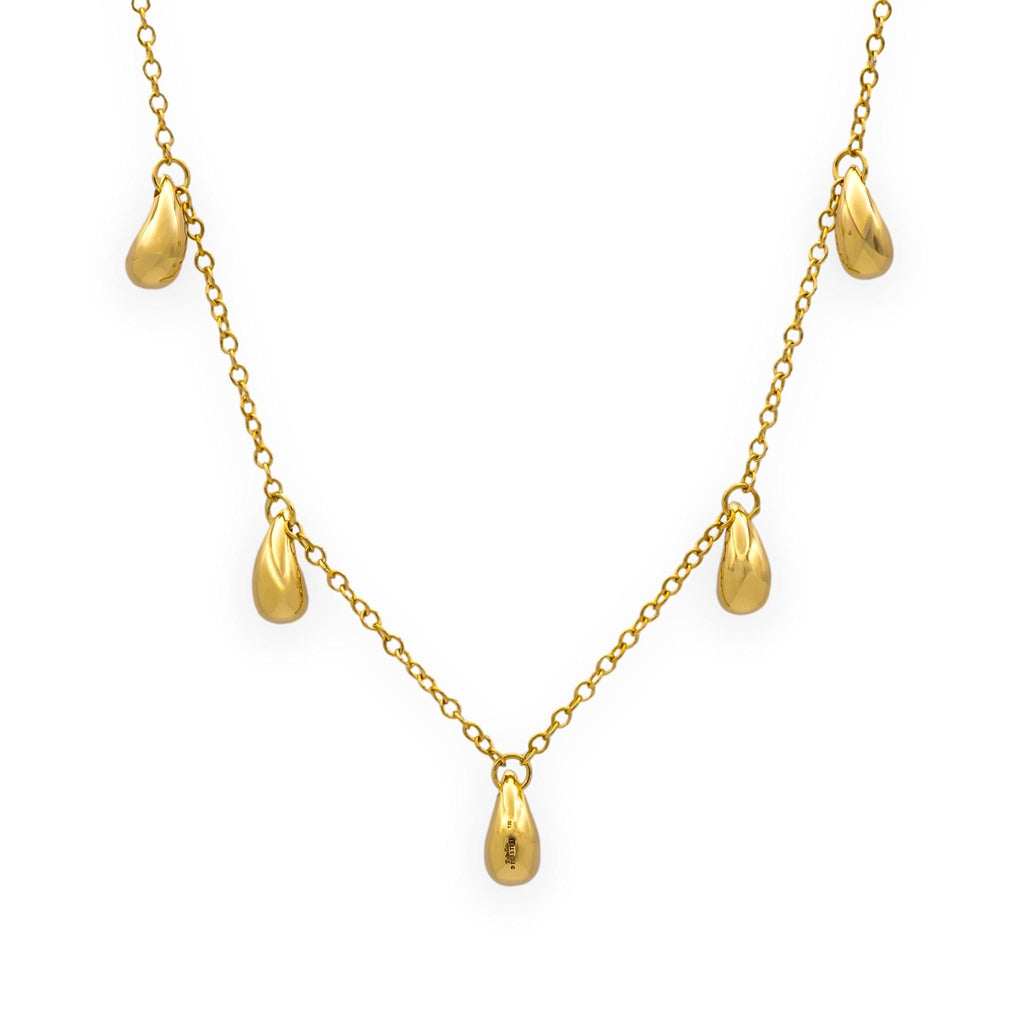Vintage Tiffany & Co. Elsa Peretti 18K Yellow Gold Teardrop