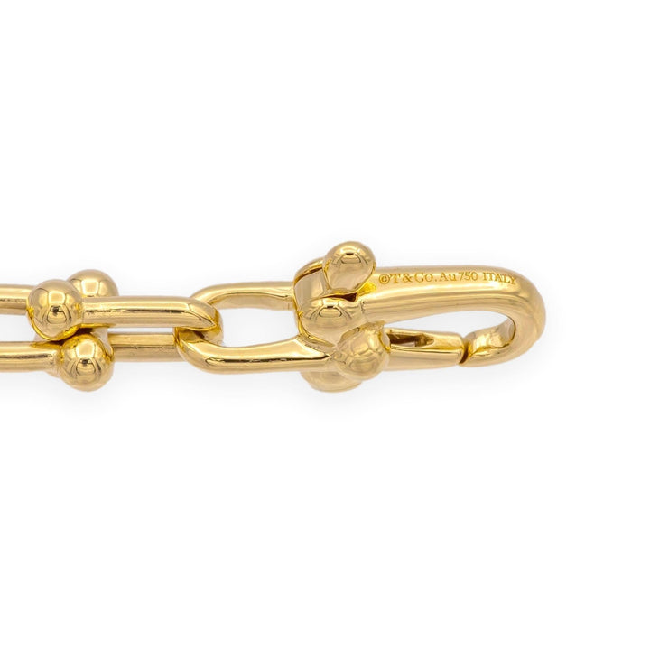 Tiffany & Co. HardWear Micro Link Bracelet 18K Yellow Gold 7 Inch