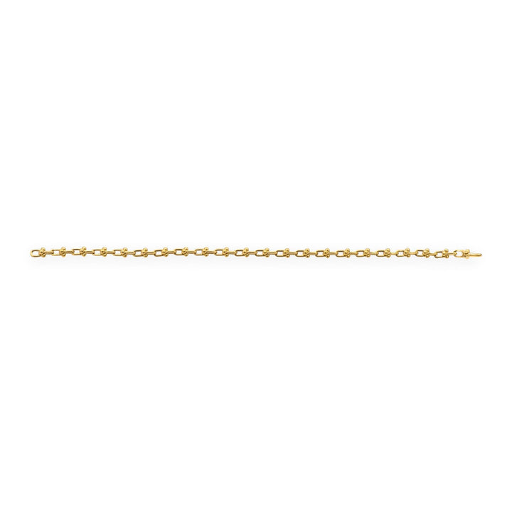 Tiffany & Co. HardWear Micro Link Bracelet 18K Yellow Gold 7 Inch