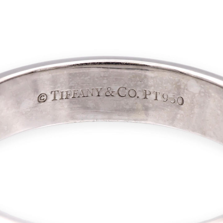 Tiffany & Co. Platinum Forever 4.5 mm Men's Wedding Band Ring Size 9.5 w/recpt