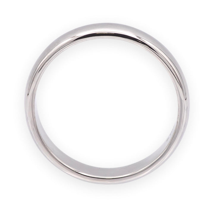 Tiffany & Co. Platinum Forever 4.5 mm Men's Wedding Band Ring Size 9.5 w/recpt