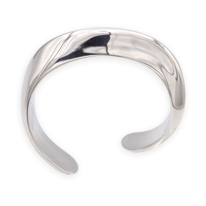 Tiffany & Co. Elsa Peretti Sterling Silver Swirl Cuff Bracelet
