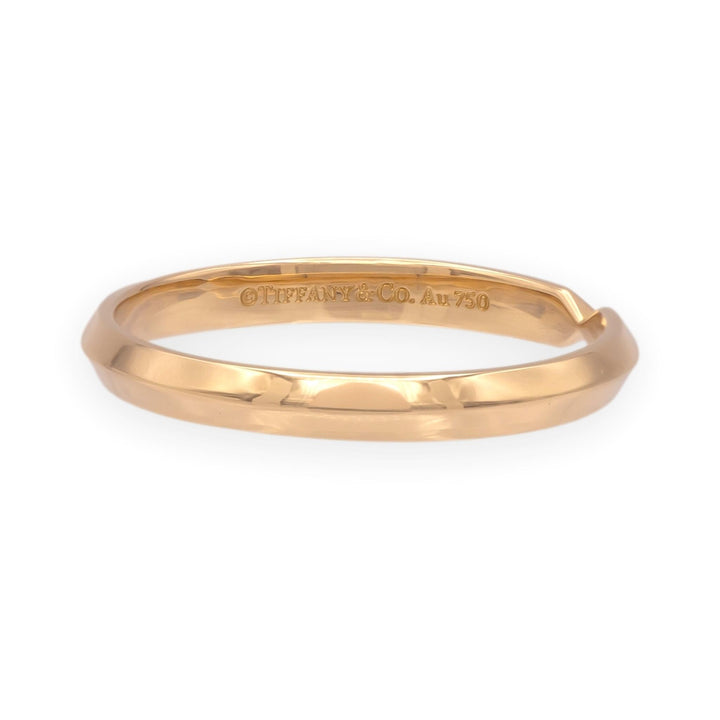 Tiffany & Co. 18K Rose Gold Nesting Wedding Band Stackable Ring