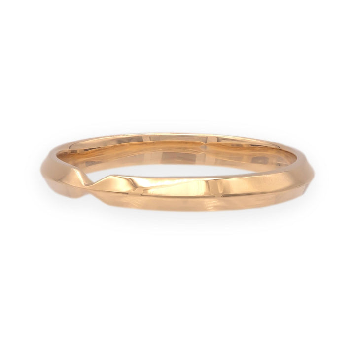 Tiffany & Co. 18K Rose Gold Nesting Wedding Band Stackable Ring