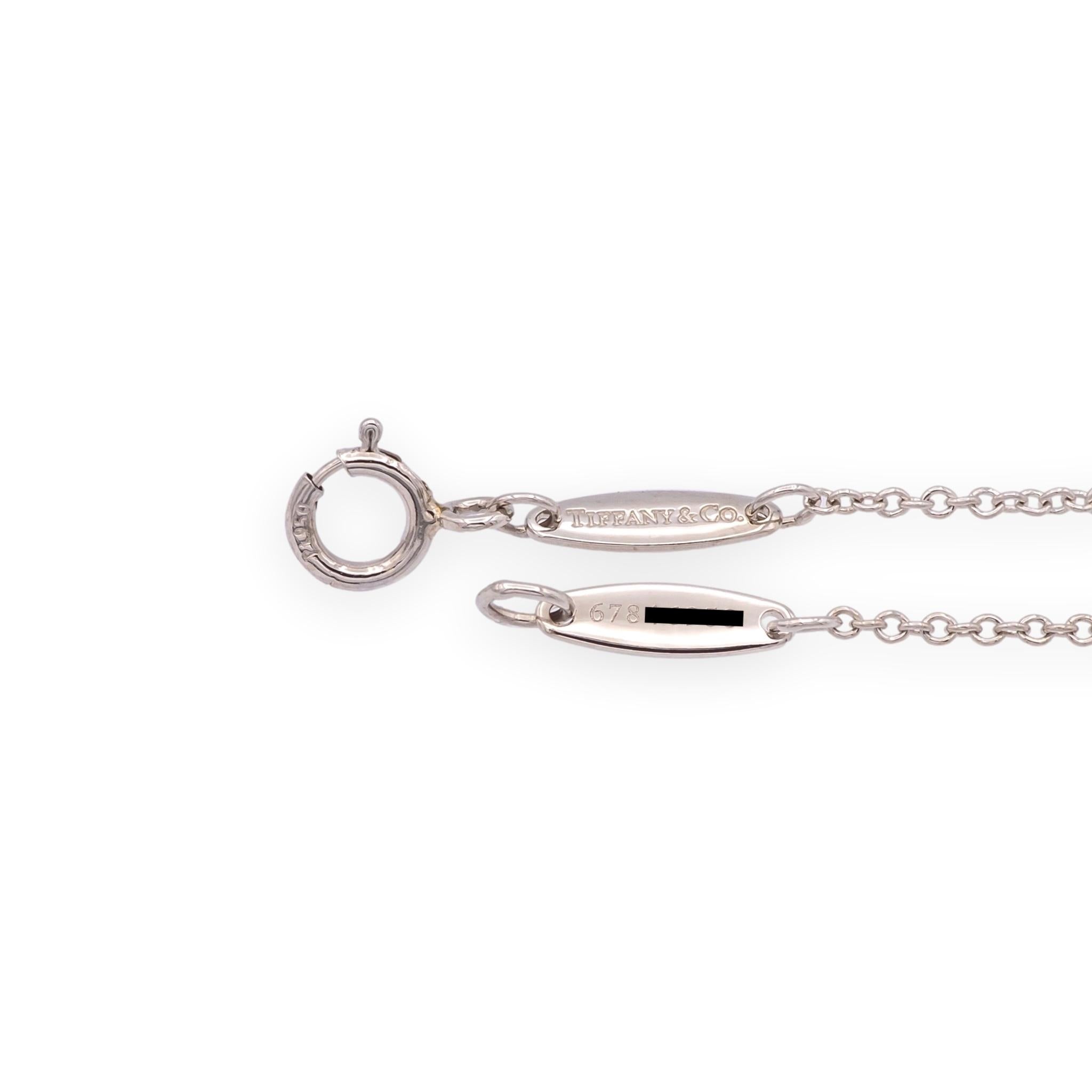 Tiffany & Co. Elsa Peretti ネックレス チェーン Tiffany & Co. Elsa Peretti Diamonds by the Yard 0.54ct Plat