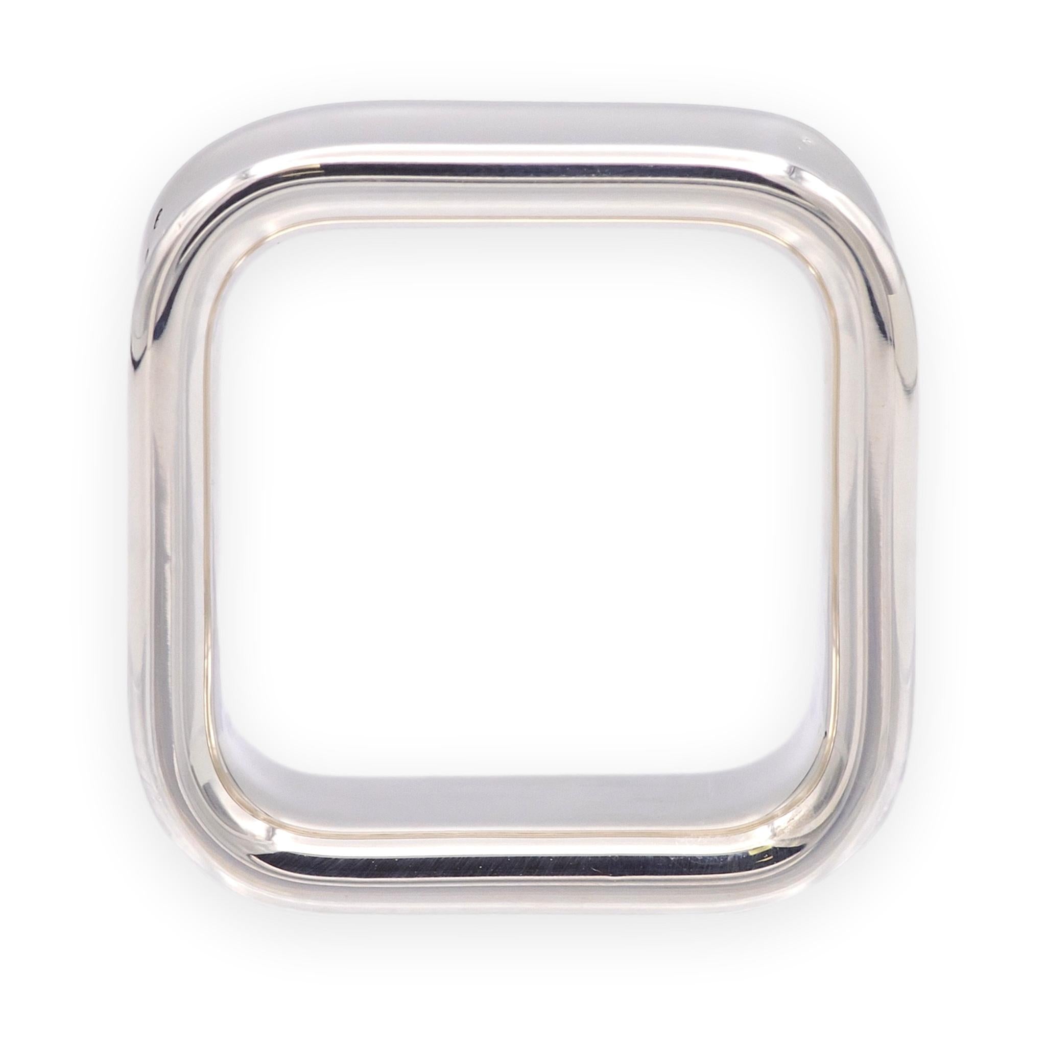 Tiffany & Co. 1837 Square Sterling Silver Ring, Size 4.5 – The