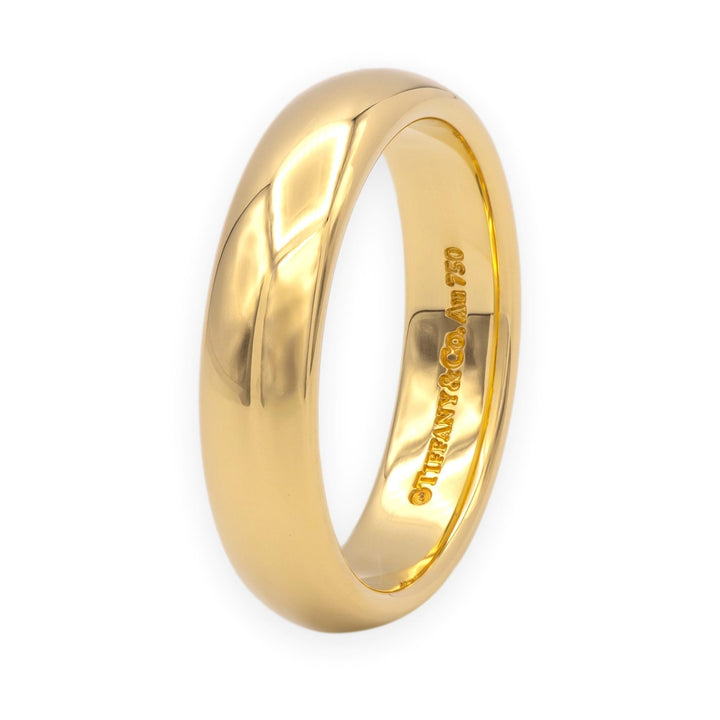 Tiffany & Co. Forever 18K Yellow Gold Wedding Band, 4.5mm, Size 6.75
