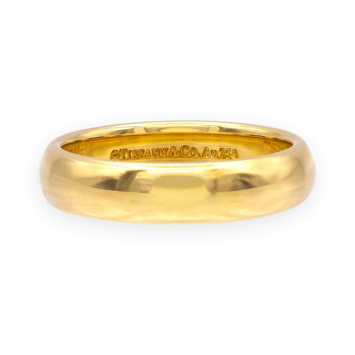 Tiffany & Co. Forever 18K Yellow Gold Wedding Band, 4.5mm, Size 6.75