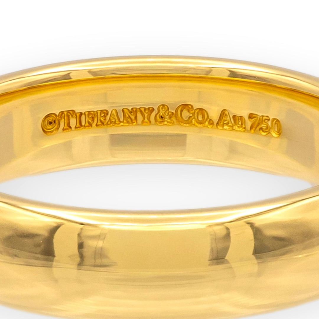 Tiffany & Co. Forever 18K Yellow Gold Wedding Band, 4.5mm, Size 6.75